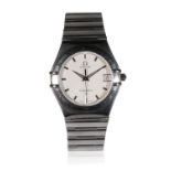 OMEGA CONSTELLATION GENTLEMAN'S STAINLESS STEEL BRACELET WATCH