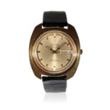 OMEGA ELECTRONIC F300HZ GENTLEMAN'S GOLD PLATED WRISTWATCH