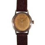 LONGINES 9CT GOLD GENTLEMAN'S WRISTWATCH