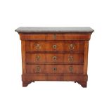 EMPIRE MAHOGANY COMMODE