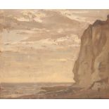 ALGERNON TALMAGE (1871-1939) A study of figures on a beach