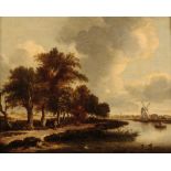 ASCRIBED TO JOHN CROME (1768-1821) A landscape with a windmill