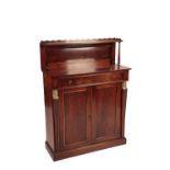 MAHOGANY EGYPTIAN REVIVAL CHIFFONIER