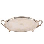 GEORGE III SILVER TRAY