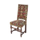 PAIR OF WILLIAM AND MARY STYLE SIDE CHAIRS