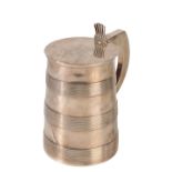 GEORGE III SILVER TANKARD