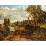 AFTER JOHN CONSTABLE (1776-1837) 'Flatford Mill (Scene on a Navigable River)'