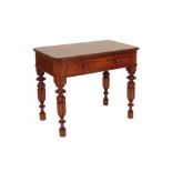 VICTORIAN ROSEWOOD SIDE TABLE, IN THE MANNER OF GILLOWS