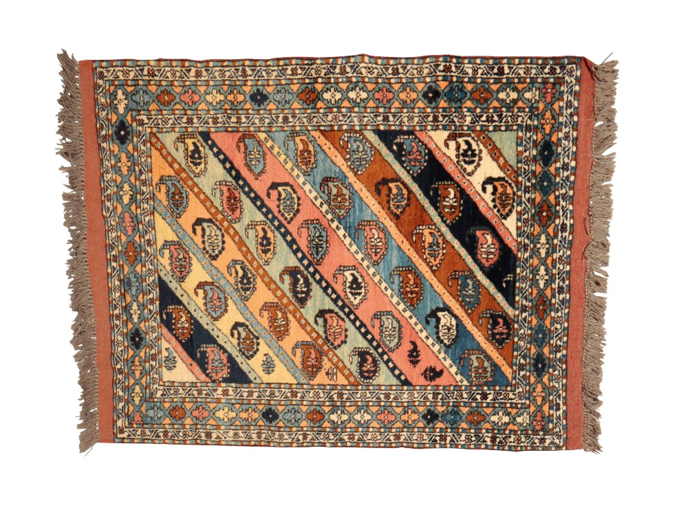 SMALL FINE TABRIZ TYPE RUG