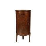 CONTINENTAL MAHOGANY CORNER CABINET