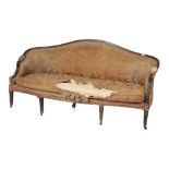 GEORGE III SETTEE