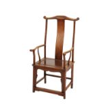 HUANGHUALI YOKEBACK ARMCHAIR (SICHUTOU GUANMAOYI)