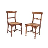 PAIR OF COLONIAL CHAIRS