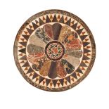 PIETRA DURA CIRCULAR TABLE TOP