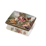 CONTINENTAL ENAMEL SNUFF BOX