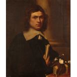 JAN JANSZ STOMME (FL. 1643-1657) Half-length portrait of man wearing black