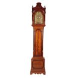 GEORGE III MAHOGANY LONGCASE CLOCK