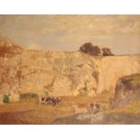 ALGERNON TALMAGE (1871-1939) 'The Old Chalk Pit'