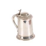 GEORGE III IRISH SILVER TANKARD