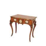 FRENCH LOUIS XV STYLE KINGWOOD AND ORMOLU MOUNTED CENTRE TABLE