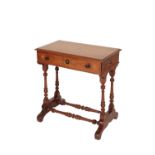 COLONIAL HARDWOOD SIDE TABLE