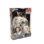Buzz Aldrin, a signed G.I Joe Buzz Aldrin astronaut action figure, mint and boxed.