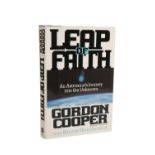 Gordon Cooper, Leap of Faith, Harper Collins, 2000, signed copy