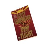 Scott Carpenter, Deep Flight, Pocket Books, 1994, signed copy