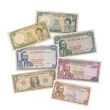 COLLECTION OF MIXED BANK NOTES