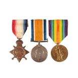 1914/15 TRIO TO 7-1371 PTE J SCARLETT DURH L I