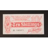 10 SHILLINGS TREASURY NOTE