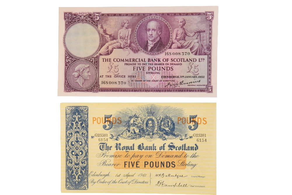 TWO SCOTTISH BANK NOTES