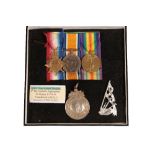 1914/15 TRIO TO 26 PTE R TRUSSLER SEAFORTHS