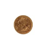 VICTORIAN 1889 GOLD SOVEREIGN