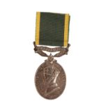 GVI TERRITORIAL EFFICIENCY MEDAL TO SJT W URQUHART SEAFORTHS