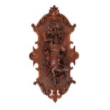 LARGE BLACK FOREST WALL PLAQUE