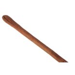 LONG HARDWOOD FLUTED THROWING CLUB