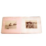 EARLY FRENCH AVIATION PILOTS PHOTOGRAPH ALBUM