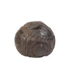 SOUTH PACIFIC CARVED COCONUT SHELL