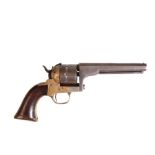 MOORES PATENT FIREARMS COMPANY US SEVEN SHOT RIM FIRE REVOLVER