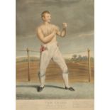 BOXING INTEREST: GEORGE HUNT AFTER JOHN JACKSON (1778-1831) 'TOM CRIBB - CHAMPION OF ENGLAND'