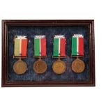 COLLECTION OF GREAT WAR MERCANTILE MARINE MEDALS