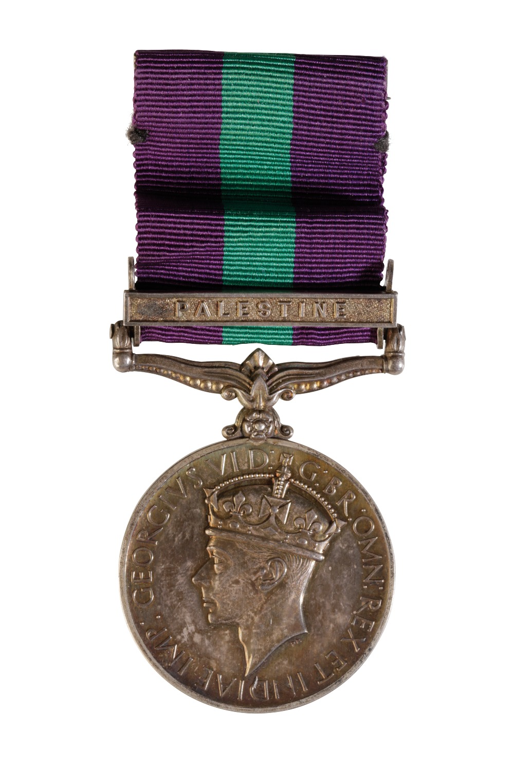 THREE GSM CLASP PALESTINE MEDALS - Image 2 of 3