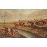 HORSE RACING INTEREST: A SET OF THREE GRAND NATIONAL PRINTS