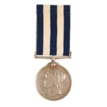 NO BAR EGYPT MEDAL 1882 TO A MACEY ABLE BODIED SEAMAN HMS THALIA