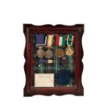 NORTHERN IRELAND & GULF WAR GROUP TO PTE P C SHARKEY QUEENS OWN HIGHLANDERS