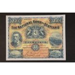 THE NATIONAL BANK OF SCOTLAND £1 NOTE 1922