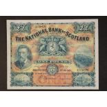 THE NATIONAL BANK OF SCOTLAND £1 NOTE DATED 15TH MAY 1919