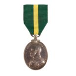 TERRITORIAL FORCE EFFICIENCY MEDAL TO PTE J MCGREGOR 4TH SEAFORTHS