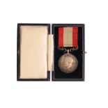 CASED ROCKET APPARATUS MEDAL TO HARRY WILSON